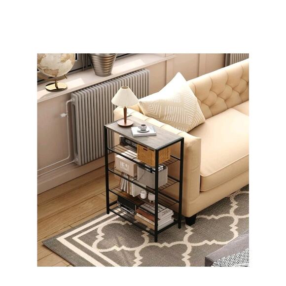 HOMEFORT 5 Tiers Shoe Rack Organizer,23" Shoe Storage Shelf for Closet, Shoe... - Picture 5 of 10